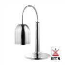 Abat-jour argent bras flexible - Caterchef star -  ref: 688250