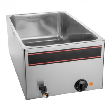 Bain marie avec soupape de vidange - Caterchef star -  ref: 508040