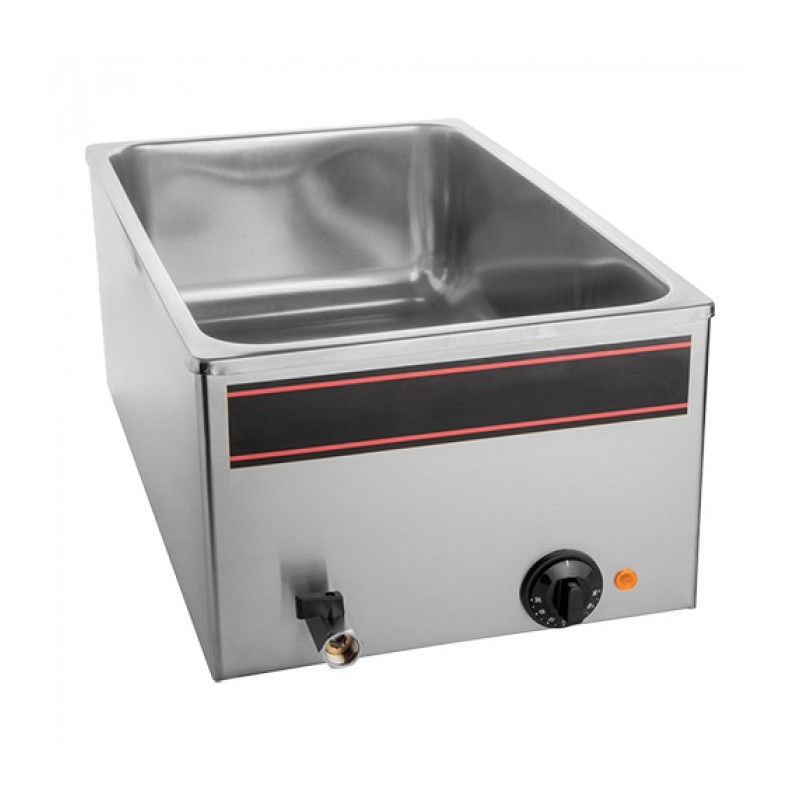Bain marie avec soupape de vidange - Caterchef star -  ref: 508040