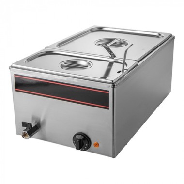Bain marie avec soupape de vidange - Caterchef star -  ref: 508040