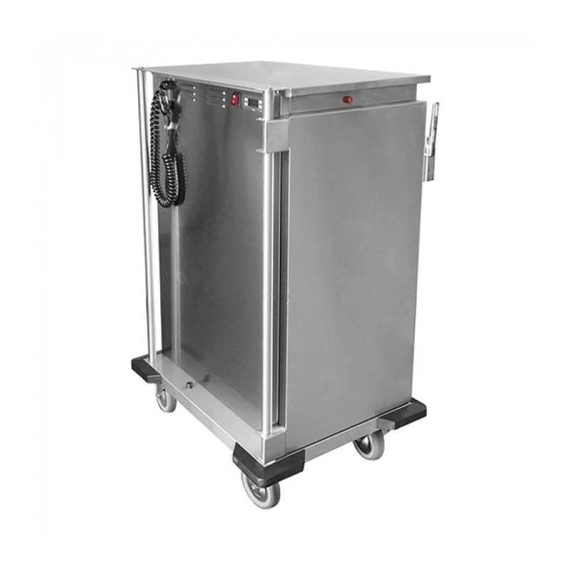 Chariot chauffant Inox 10 x GN 1/1 - Caterchef star -  ref: 710125