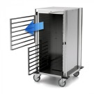 Chariot chauffant Inox 10 x GN 1/1 - Caterchef star -  ref: 710125