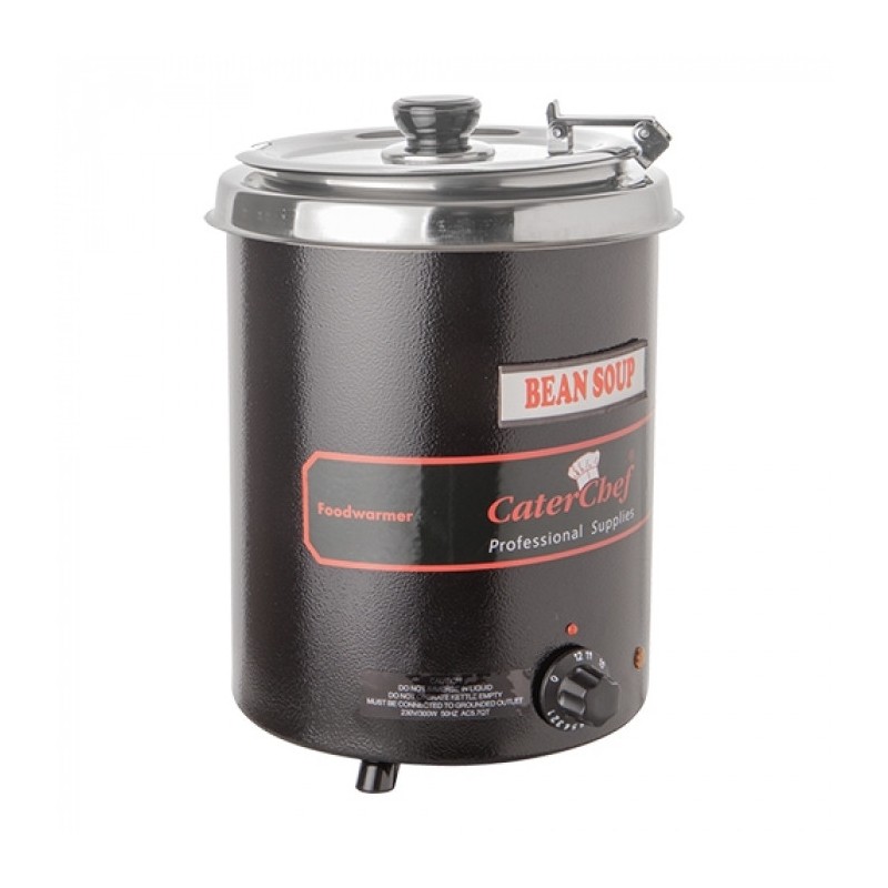 Chauffe-soupe 5,7 L noir - Caterchef star -  ref: 680110