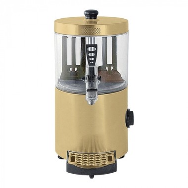 Distributeur de chocolat chaud 3 L doré - Caterchef star -  ref: 417023