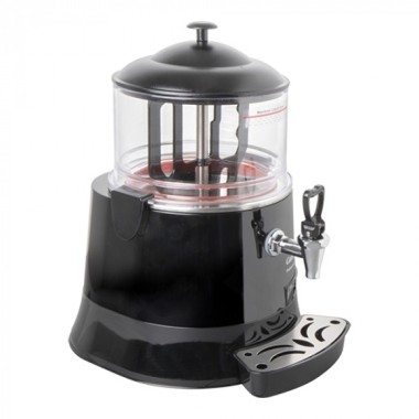 Distributeur de chocolat chaud 5 L noir - Caterchef star -  ref: 417105
