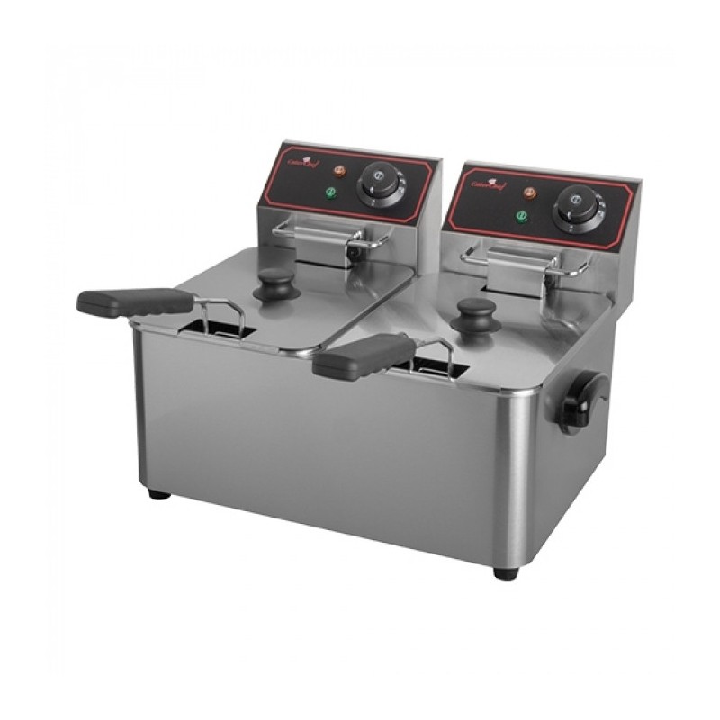 Friteuse 5 L+ 5 L - Caterchef star -  ref: 688055