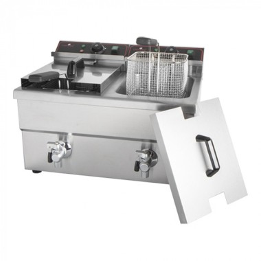 Friteuse 8 L + 8 L - Caterchef star -  ref: 688828