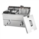 Friteuse 8 L + 8 L - Caterchef star -  ref: 688828