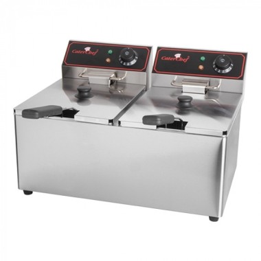 Friteuse 2 x 8L avec zone froide - Caterchef star -  ref: 688208
