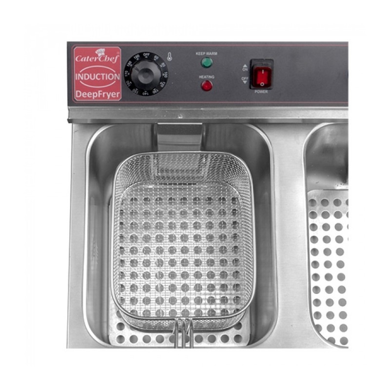 Friteuse 8 L+ 8 L - Caterchef star -  ref: 688218