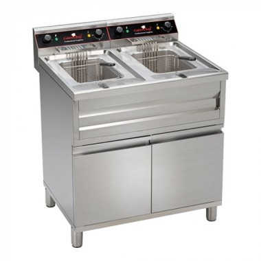 Friteuse sur meuble 12 L+ 12 L - Caterchef star -  ref: 508224