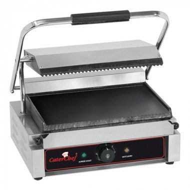 Grill de contact lisse-rainurée - Caterchef star -  ref: 688410