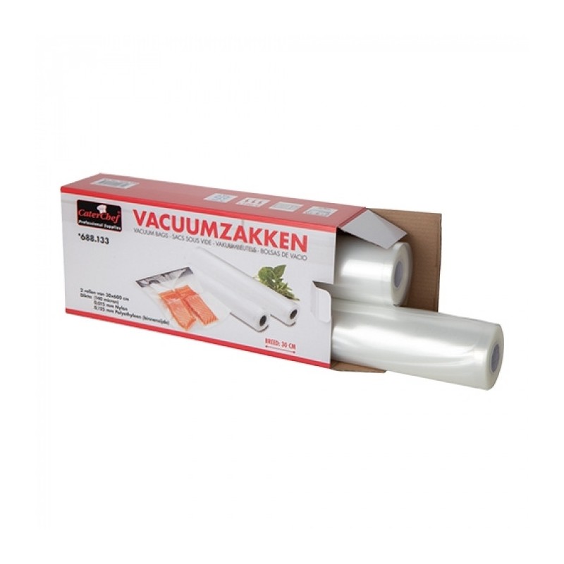 Sacs sous vide 30cm - Caterchef star -  ref: 688133