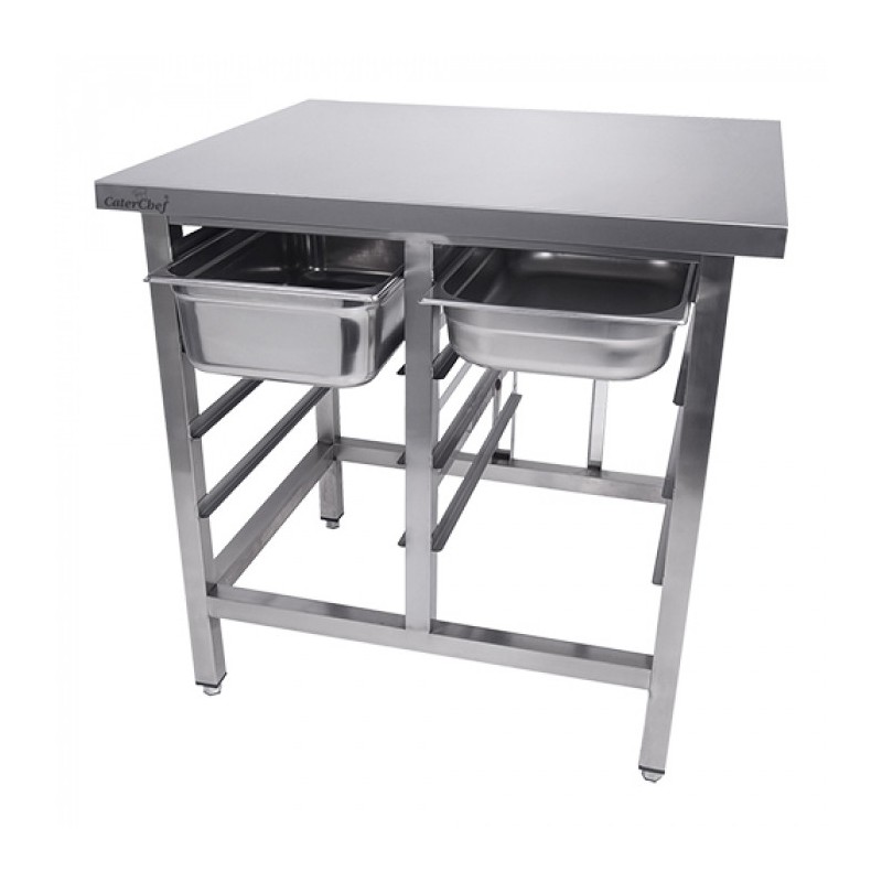 Table de préparation 90 cm - Caterchef star -  ref: 921008