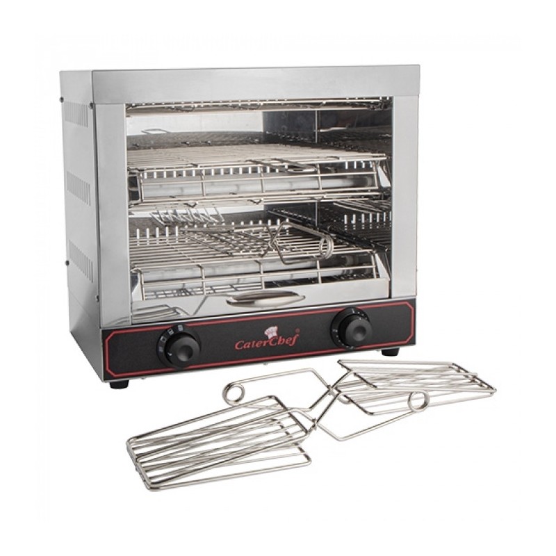 Toaster professionnel 2-niveaux - Caterchef star -  ref: 680200