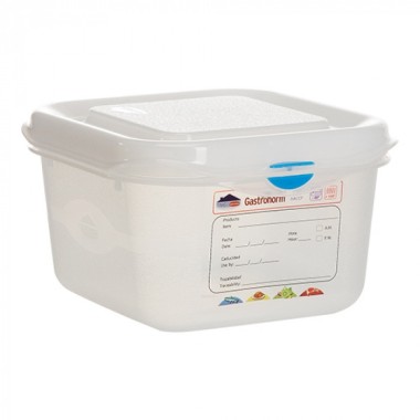 Boîte de stockage alimentaire  GN 1/6 - Denox -  ref: 600380