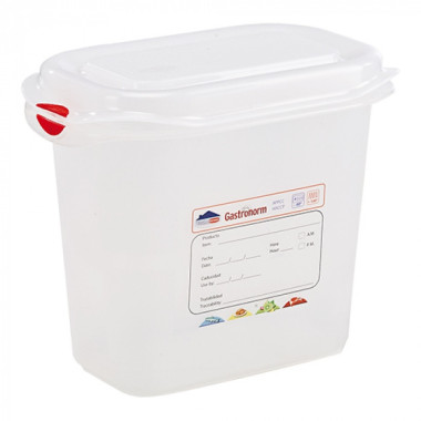 Boîte à aliments contenance 1.5 L GN 1/9 - Denox -  ref: 600350