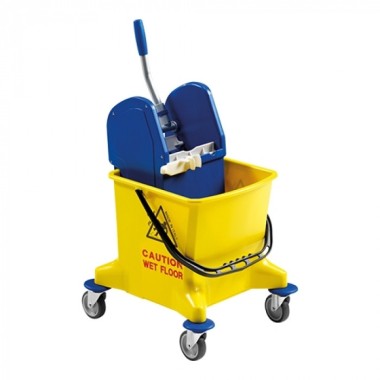 Chariot de nettoyage 25 L avec essoreuse - Denox -  ref: 600095