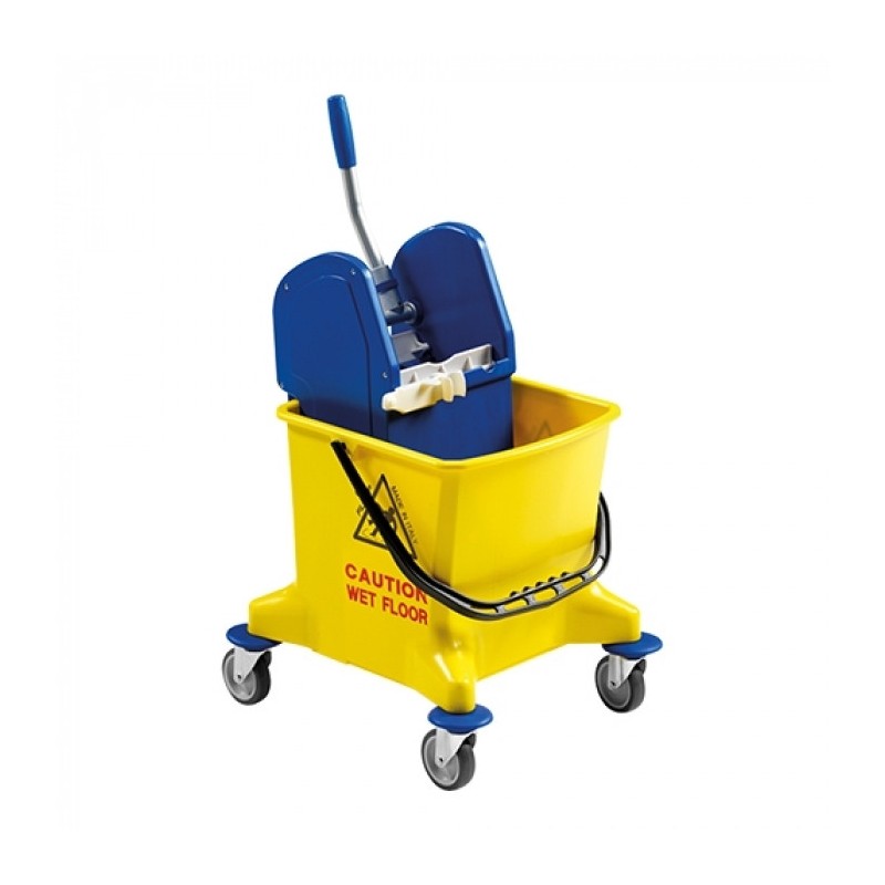 Chariot de nettoyage 25 L avec essoreuse - Denox -  ref: 600095