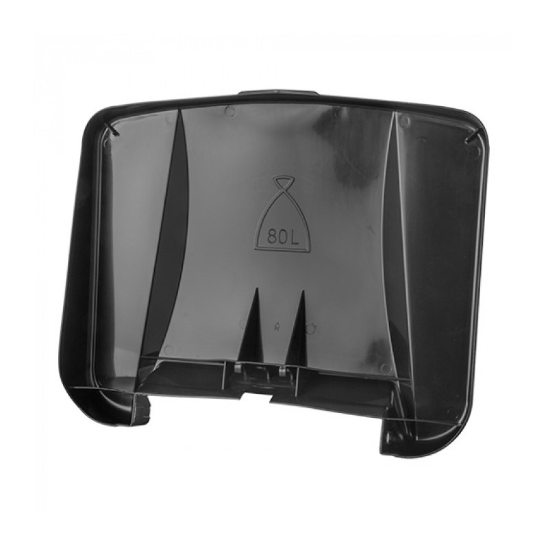 Couvercle noir pour poubelle 80 L - Denox -  ref: 600983