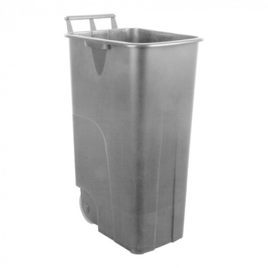 Poubelle sans couvercle 880 x 420 mm 110 L - Denox -  ref: 600998