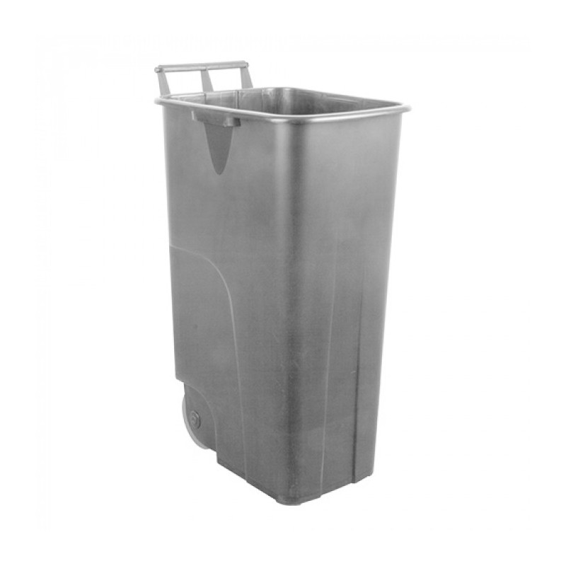 Poubelle sans couvercle 880 x 420 mm 110 L - Denox -  ref: 600998