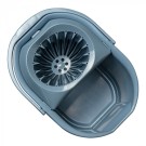 Seau sur roue avec essoreuse 16 L - Denox -  ref: 600025