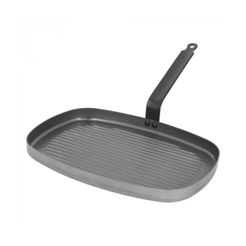 Poêle à griller 38x26cm - De buyer -  ref: 001075