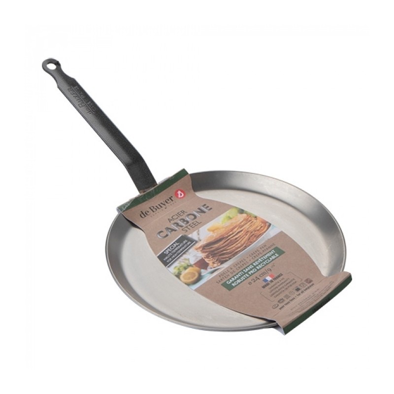 Poêle crêpe suzette Ø24cm - De buyer -  ref: 001024