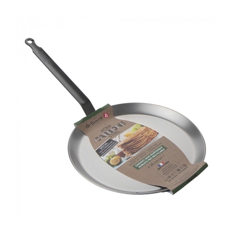 Poêle crêpe suzette Ø26cm - De buyer -  ref: 001025