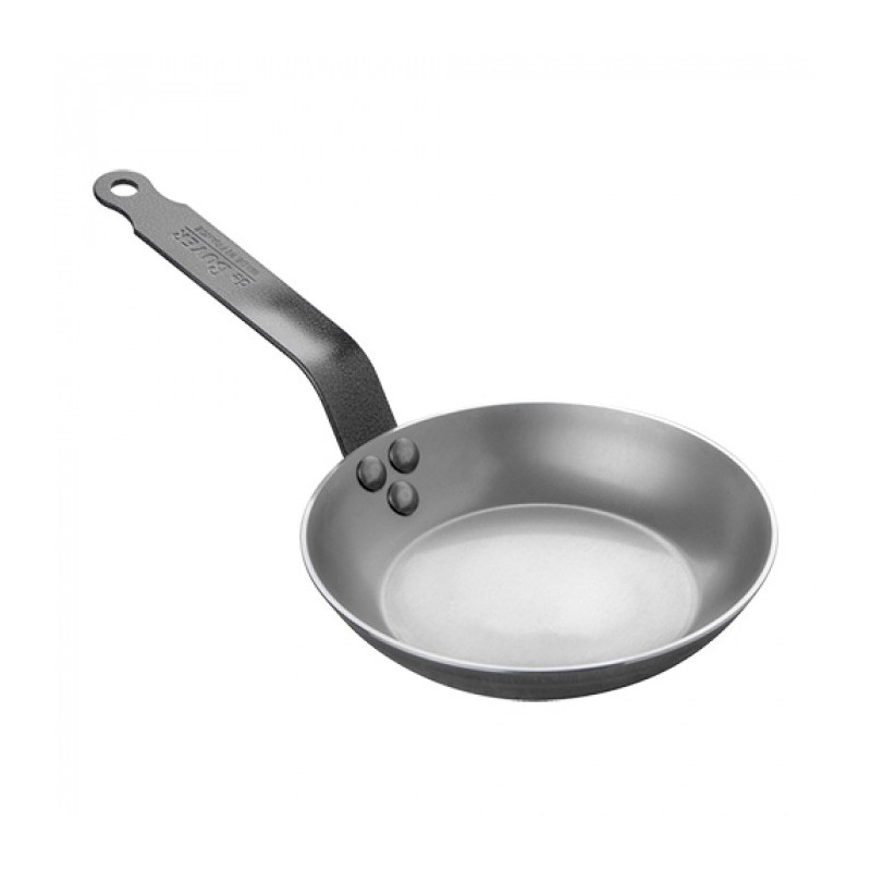 Poêle Lyonnaise Ø18cm - De buyer -  ref: 001001