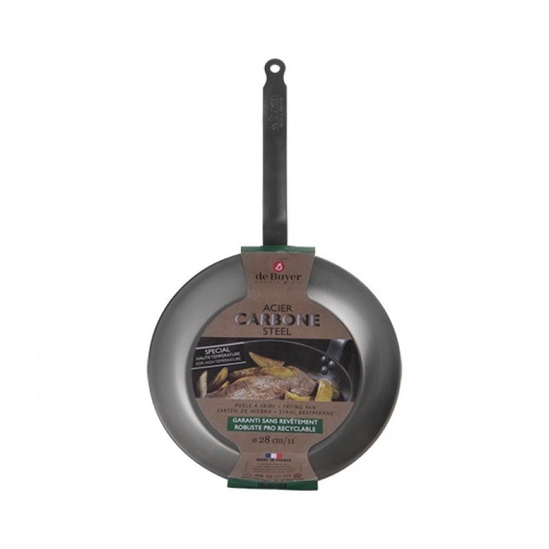 Poêle Lyonnaise Ø28cm - De buyer -  ref: 001006