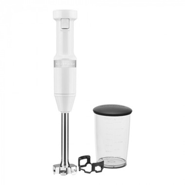 Mixeur plongeant 20cm - Blanc - KitchenAid -  ref: 521162