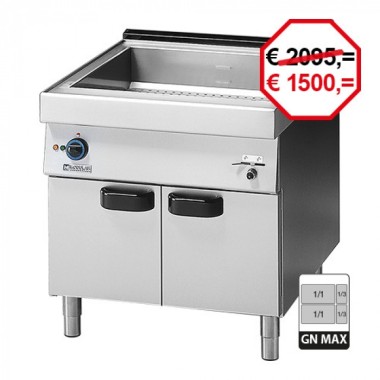 Bain marie 2 x GN 1/1 + 2 x GN 1/3 - Sensation 1100 - Gaz naturel - Modular -  ref: 316871