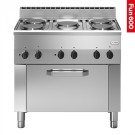 Fourneau 5-zones - Modular -  ref: 318694