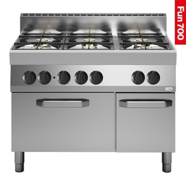 Fourneau 6-zones - Modular -  ref: 318706