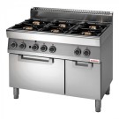 Fourneau 6-zones - Modular -  ref: 316706
