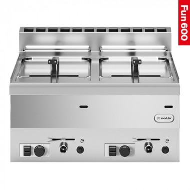 Friteuse 08L+08L - Modular -  ref: 318652