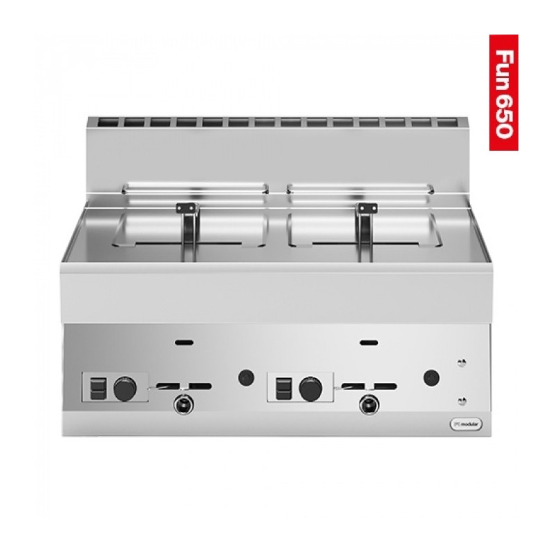 Friteuse 08L+08L - Modular -  ref: 318145