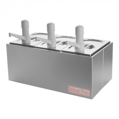 Distributeur sauce 3x04,8L - Max Pro -  ref: 921425