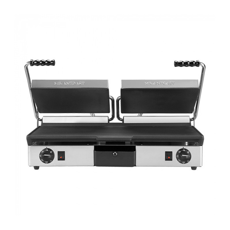 Grill de contact lisse-lisse - Milan Toast -  ref: 420084