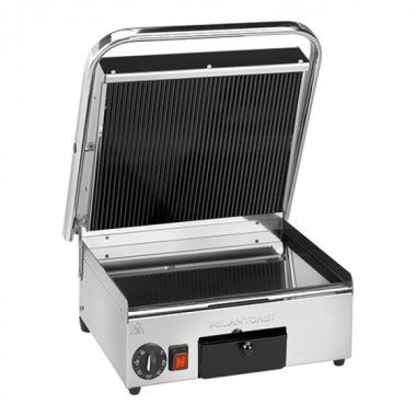 Grill de contact lisse-rainurée - Milan Toast -  ref: 420092