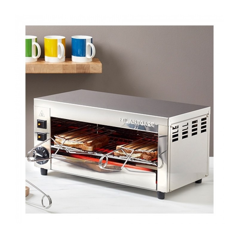 Toaster professionnel 1-niveau - Milan Toast -  ref: 420101