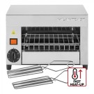Toaster professionnel 1-niveau - Milan Toast -  ref: 420099