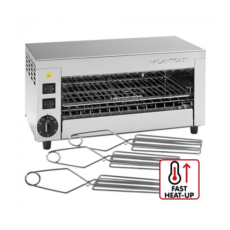 Toaster professionnel 1-niveau - Milan Toast -  ref: 420100