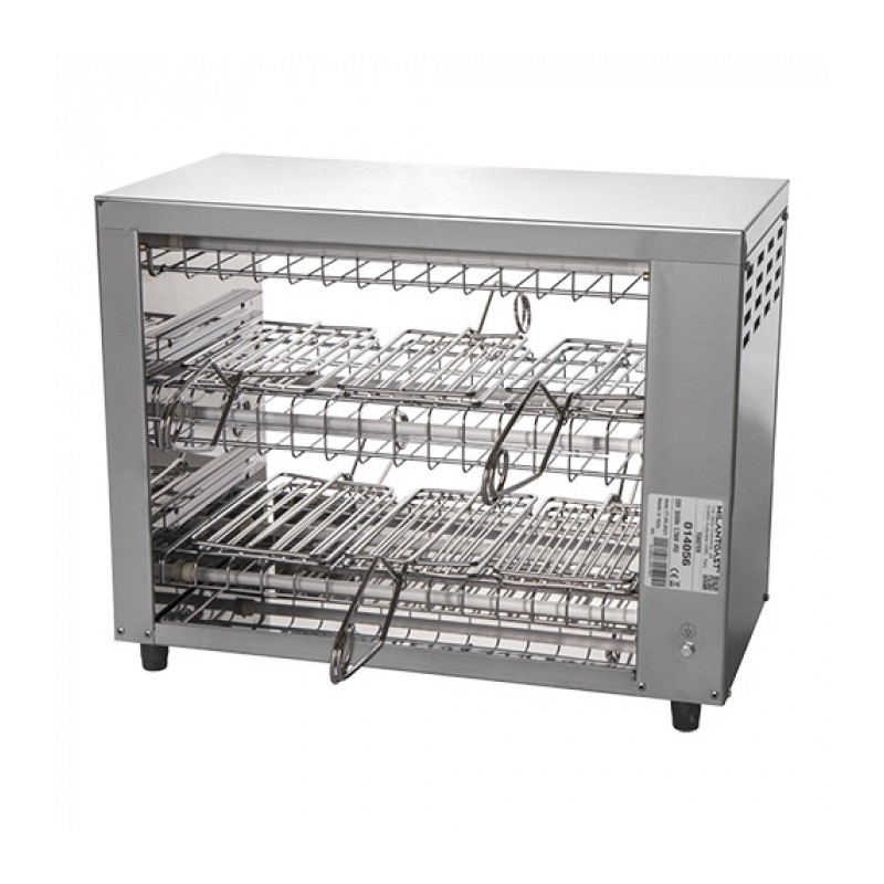 Toaster professionnel 2-niveaux - Milan Toast -  ref: 420200