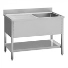 Table de pré-rinçage 120cm - Multinox -  ref: 317123