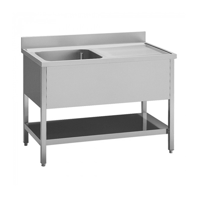 Table de pré-rinçage 120cm - Multinox -  ref: 317122