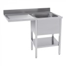 Table de pré-rinçage 120cm - Multinox -  ref: 317121