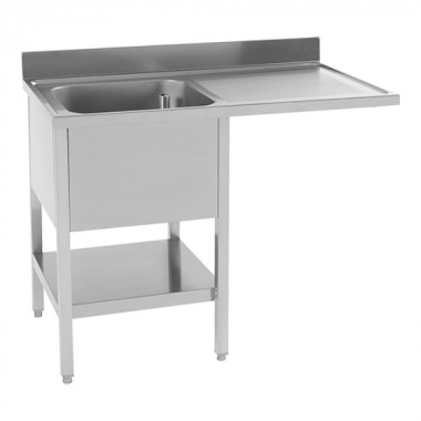 Table de pré-rinçage 120cm - Multinox -  ref: 317120